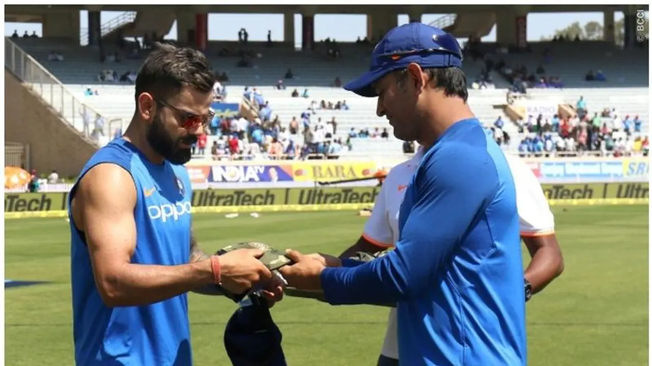 ರಾಂಚಿ ಪಂದ್ಯವನ್ನು ಸೈನಿಕರಿಗೆ ಅರ್ಪಿಸಿದ ಟೀಂ ಇಂಡಿಯಾ ರಾಂಚಿ ಪಂದ್ಯವನ್ನು ಸೈನಿಕರಿಗೆ ಅರ್ಪಿಸಿದ ಟೀಂ ಇಂಡಿಯಾ