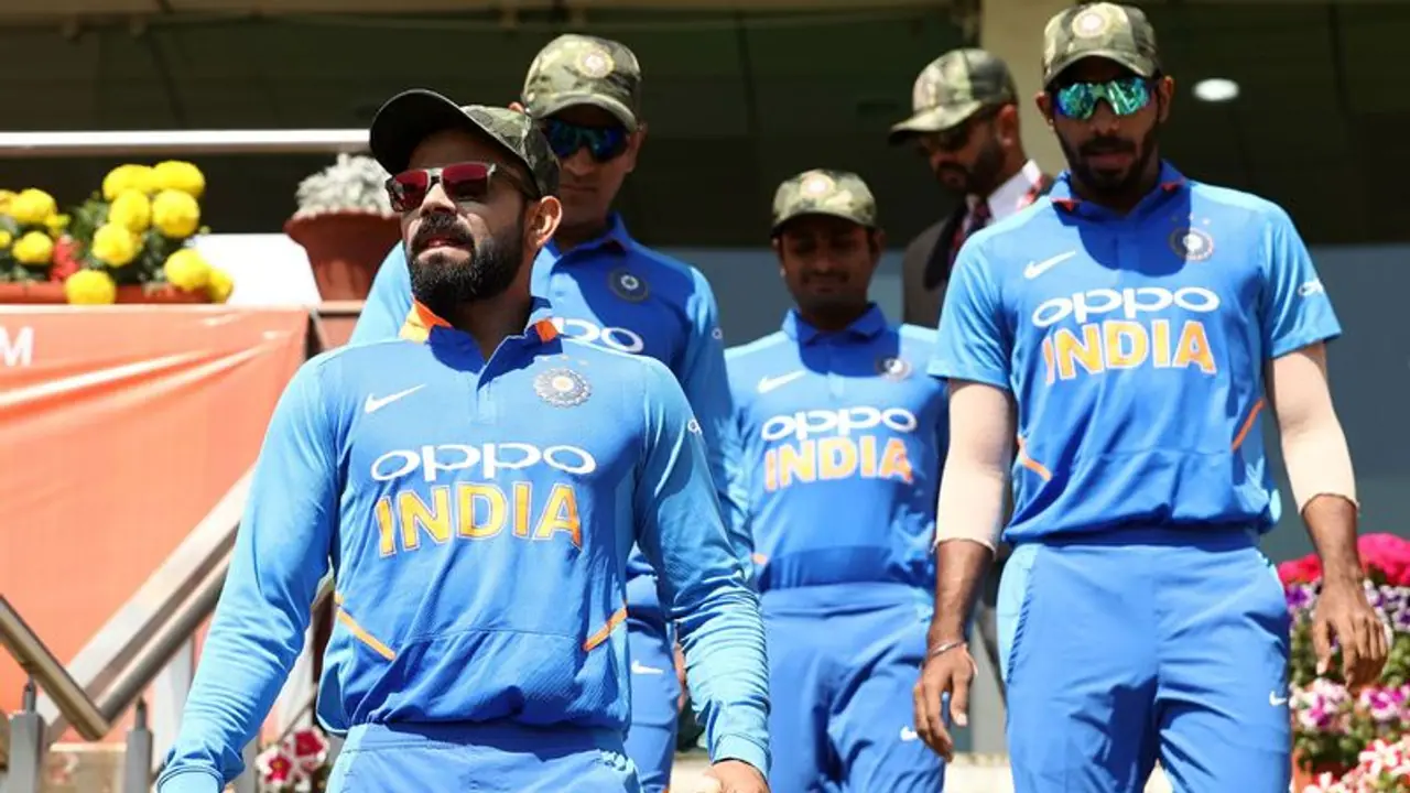 ಆರ್ಮಿ ಕ್ಯಾಪ್: ಪಾಕ್ ಕ್ಯಾತೆಗೆ ಐಸಿಸಿ ಛೀಮಾರಿ ಆರ್ಮಿ ಕ್ಯಾಪ್: ಪಾಕ್ ಕ್ಯಾತೆಗೆ ಐಸಿಸಿ ಛೀಮಾರಿ