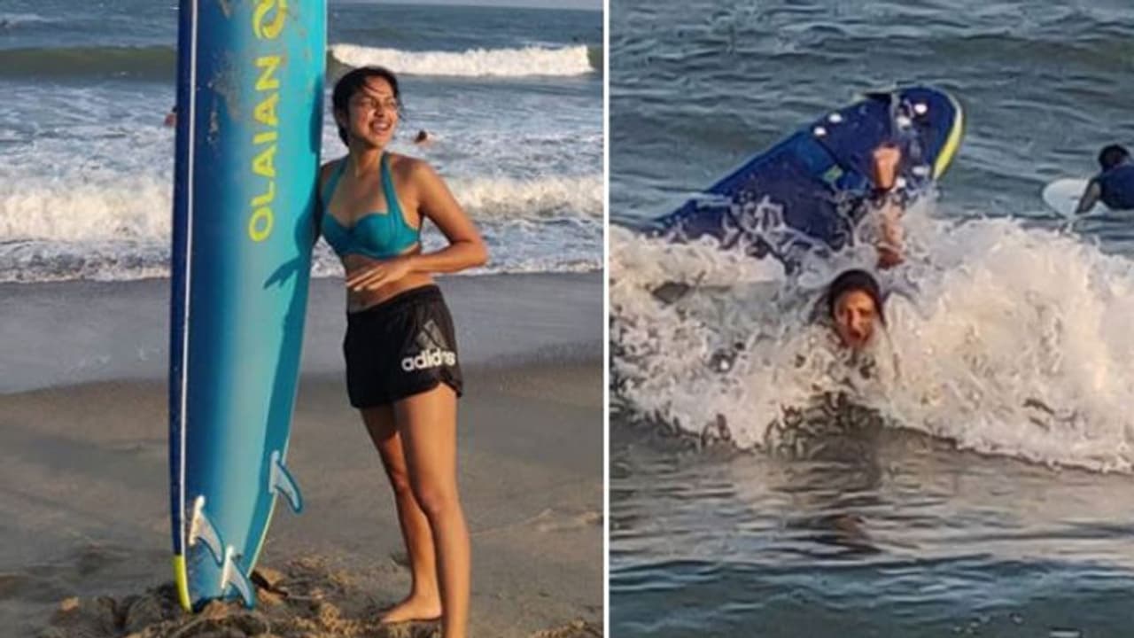 'സര്ഫ്' സ്കൂളില് അമല; വെള്ളം കുടിക്കുമെന്ന് ആരാധകര് 'സര്ഫ്' സ്കൂളില് അമല; വെള്ളം കുടിക്കുമെന്ന് ആരാധകര്