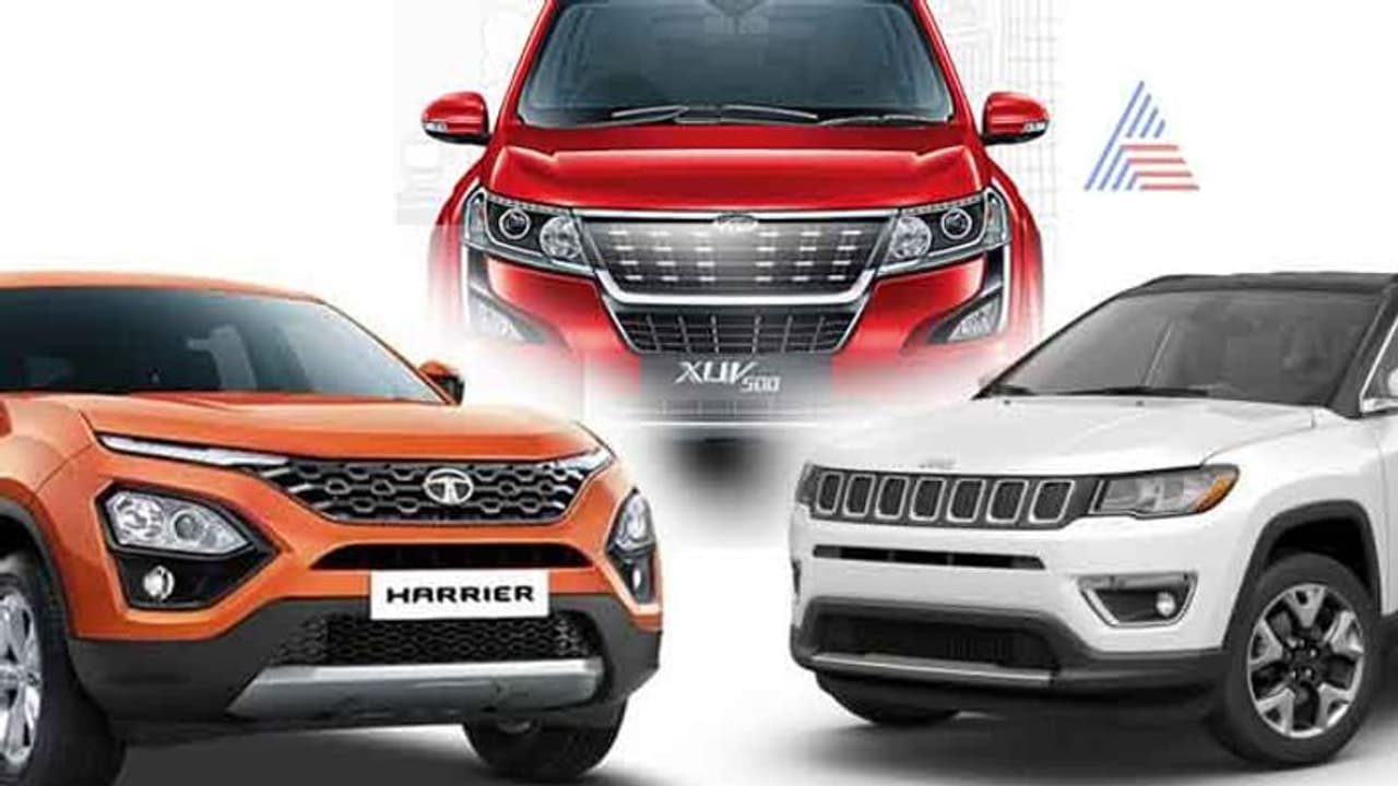 ಜೀಪ್ ಕಂಪಾಸ್, ಟಾಟಾ ಹ್ಯಾರಿಯರ್, ಮಹೀಂದ್ರ XUV500 ಮೊದಲ ಸ್ಥಾನ ಯಾರಿಗೆ?