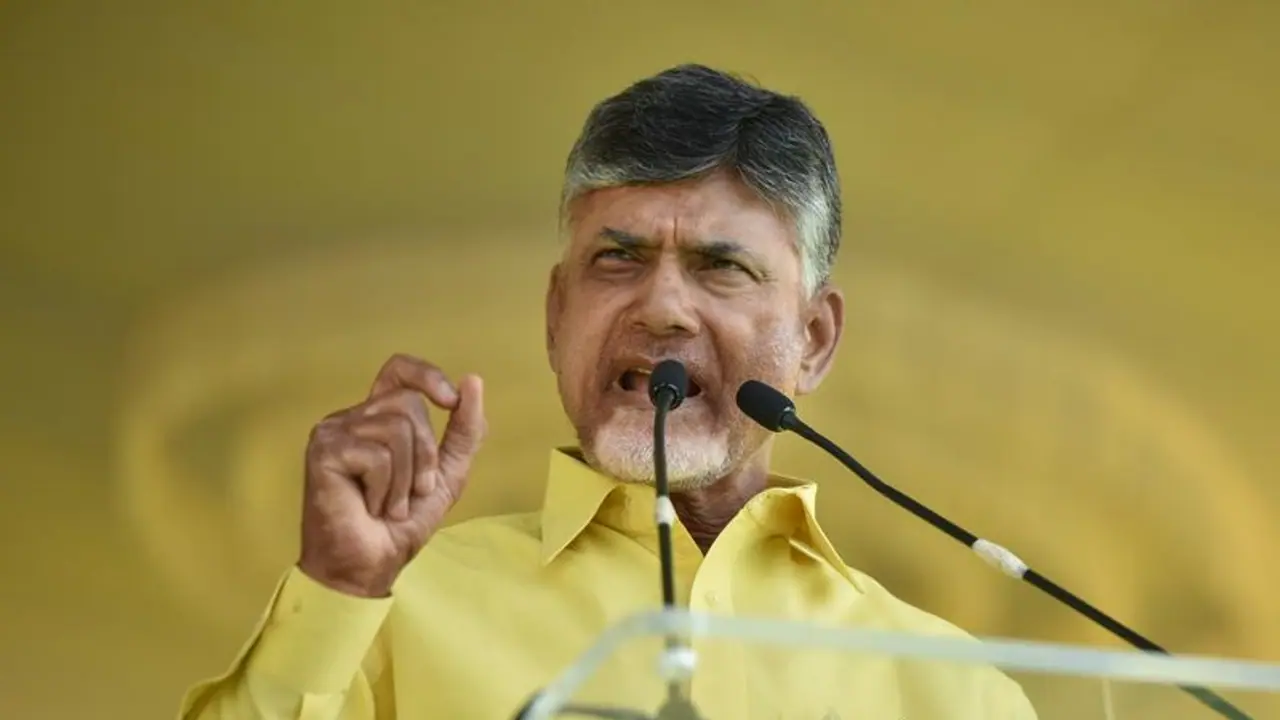 Jaganmohan Reddy is a ganja plant in a tulsi garden: Chandrababu Naidu