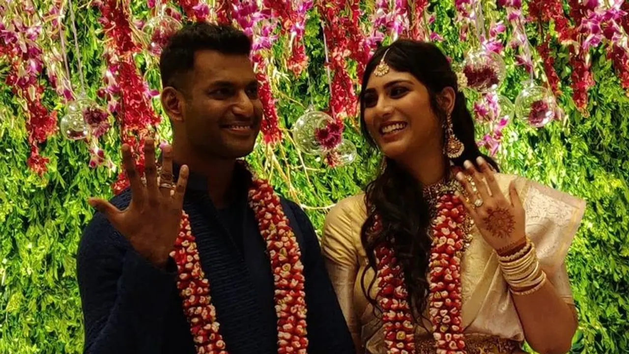 Tamil actor Vishal, Anisha to get married; wedding date set?