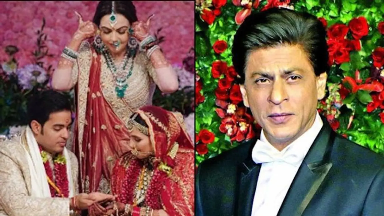 Akash Ambani Shloka Mehta wedding: Shah Rukh Khan insulted amidst celebrations? (Video)