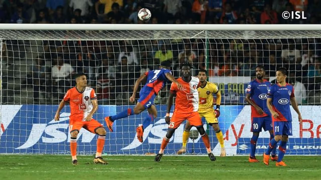 ಕಪ್ ನಮ್ದೆ: ಗೋವಾ ಮಣಿಸಿ ISL ಪ್ರಶಸ್ತಿ ಗೆದ್ದ ಬೆಂಗಳೂರು FC! ಕಪ್ ನಮ್ದೆ: ಗೋವಾ ಮಣಿಸಿ ISL ಪ್ರಶಸ್ತಿ ಗೆದ್ದ ಬೆಂಗಳೂರು FC!