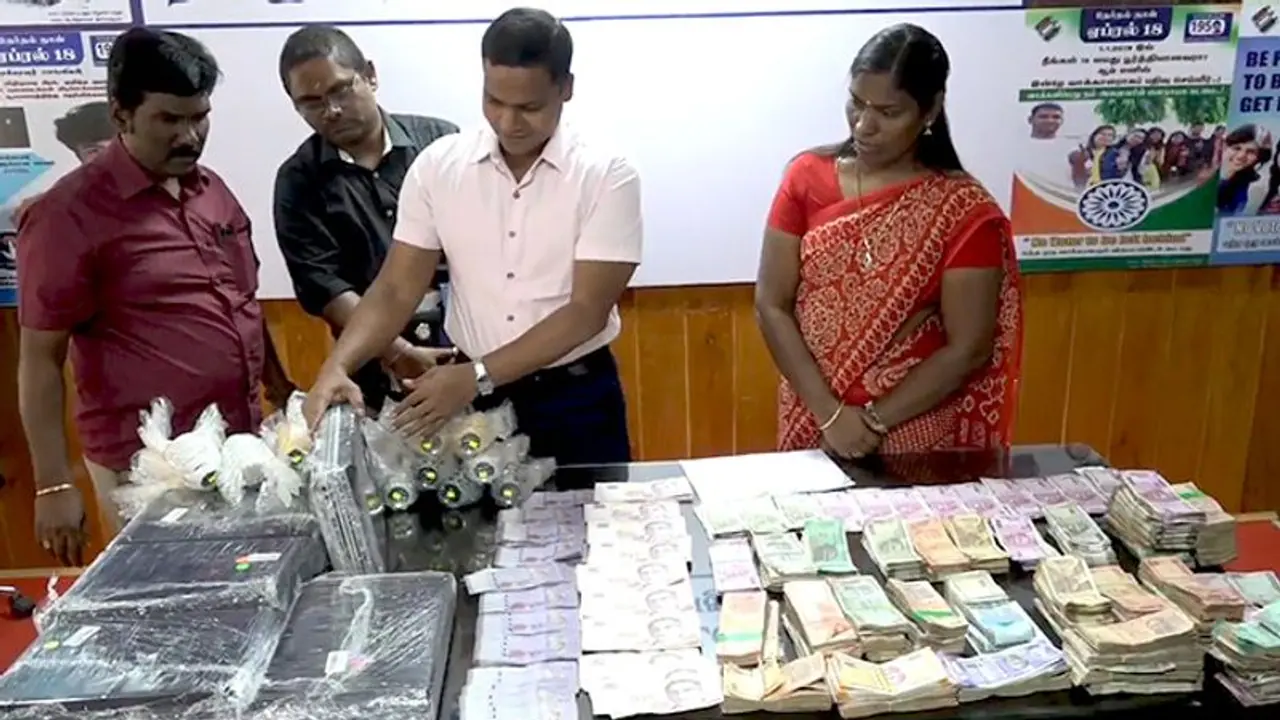 Election flying squads seize foreign currencies, laptops, wrist watches in Tamil Nadu