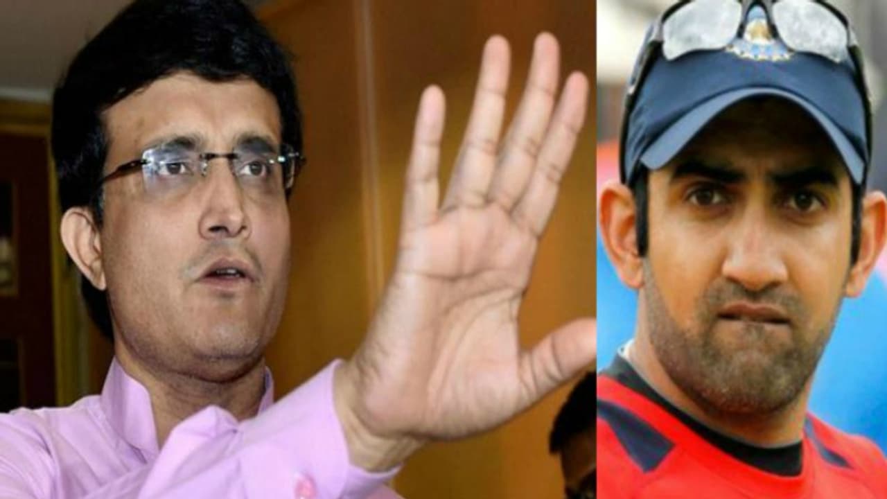 ಕೊಹ್ಲಿ ನಾಯಕತ್ವಕ್ಕೆ ಅಪಸ್ವರವೆತ್ತಿದ ಗಂಭೀರ್ಗೆ ಗಂಗೂಲಿ ತಿರುಗೇಟು! ಕೊಹ್ಲಿ ನಾಯಕತ್ವಕ್ಕೆ ಅಪಸ್ವರವೆತ್ತಿದ ಗಂಭೀರ್ಗೆ ಗಂಗೂಲಿ ತಿರುಗೇಟು!