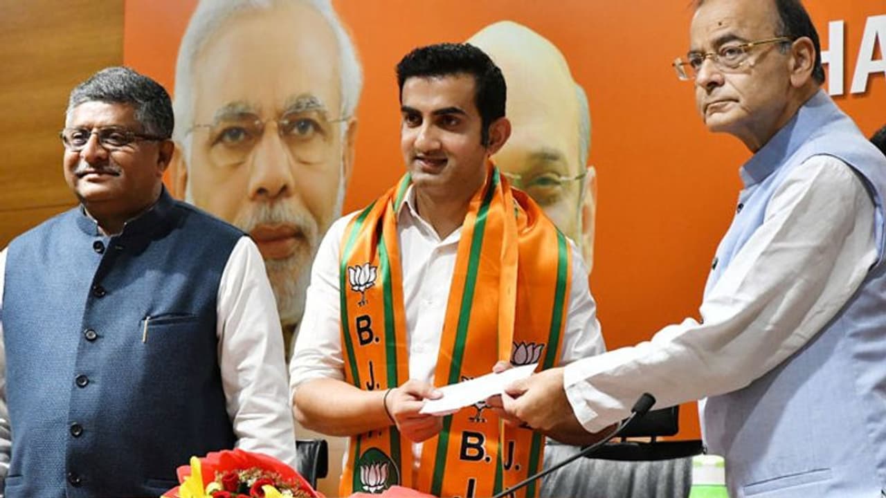 Gautam Gambhir joins BJP, 5 tweets that gave away they will do the tango