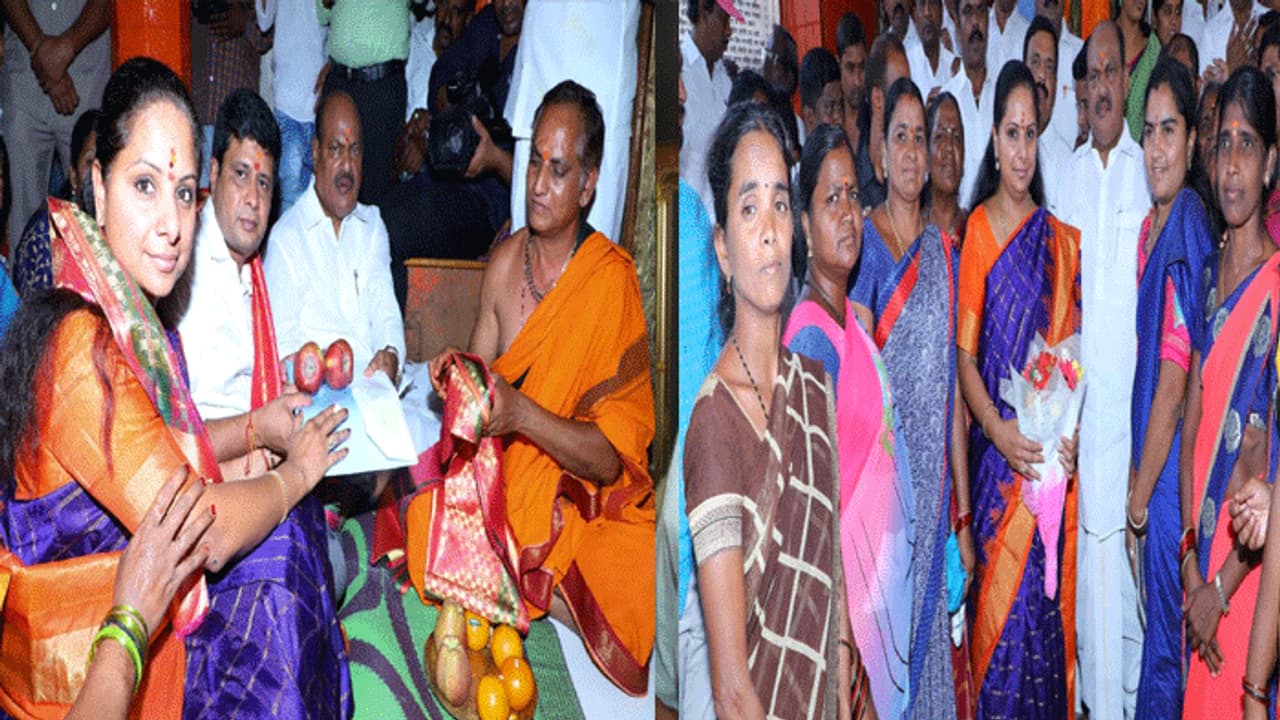 నామినేషన్ వేసిన ఎంపీ కవిత