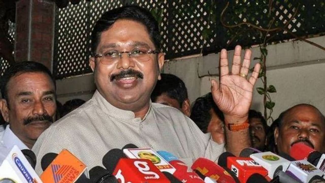TTV Dhinakaran's party to take on wife of convicted AIADMK leader