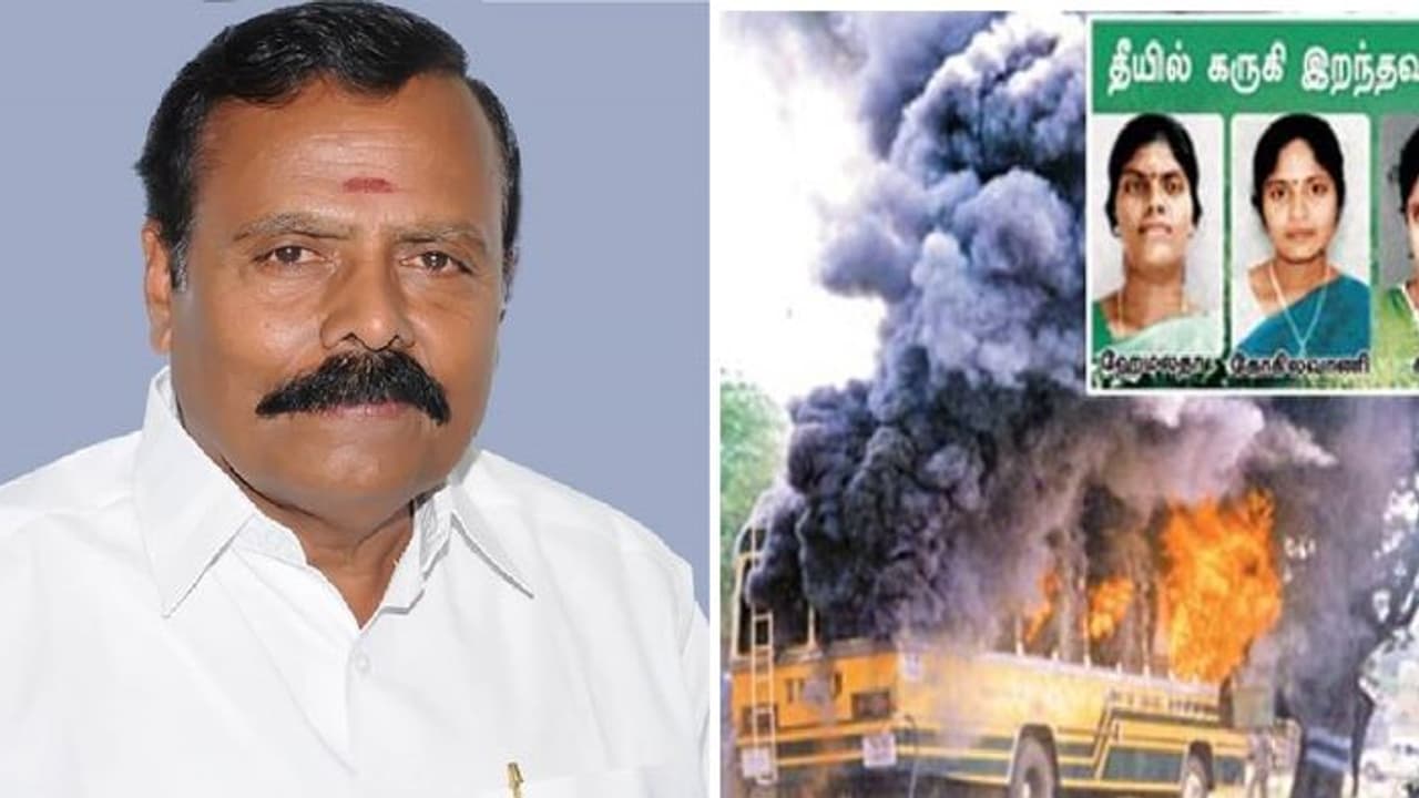பஸ் எரித்து 3 மாணவிகளை கொன்ற முதல் குற்றவாளிக்கு வாய்ப்பு!! அமமுக வேட்பாளரின் பகீர் பின்னணி!! பஸ் எரித்து 3 மாணவிகளை கொன்ற முதல் குற்றவாளிக்கு வாய்ப்பு!! அமமுக வேட்பாளரின் பகீர் பின்னணி!!