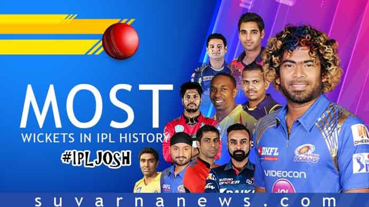 IPL ಜೋಶ್: ಗರಿಷ್ಠ ವಿಕೆಟ್ ಕಬಳಿಸಿದ ಟಾಪ್ 10 ಬೌಲರ್'ಗಳಿವರು