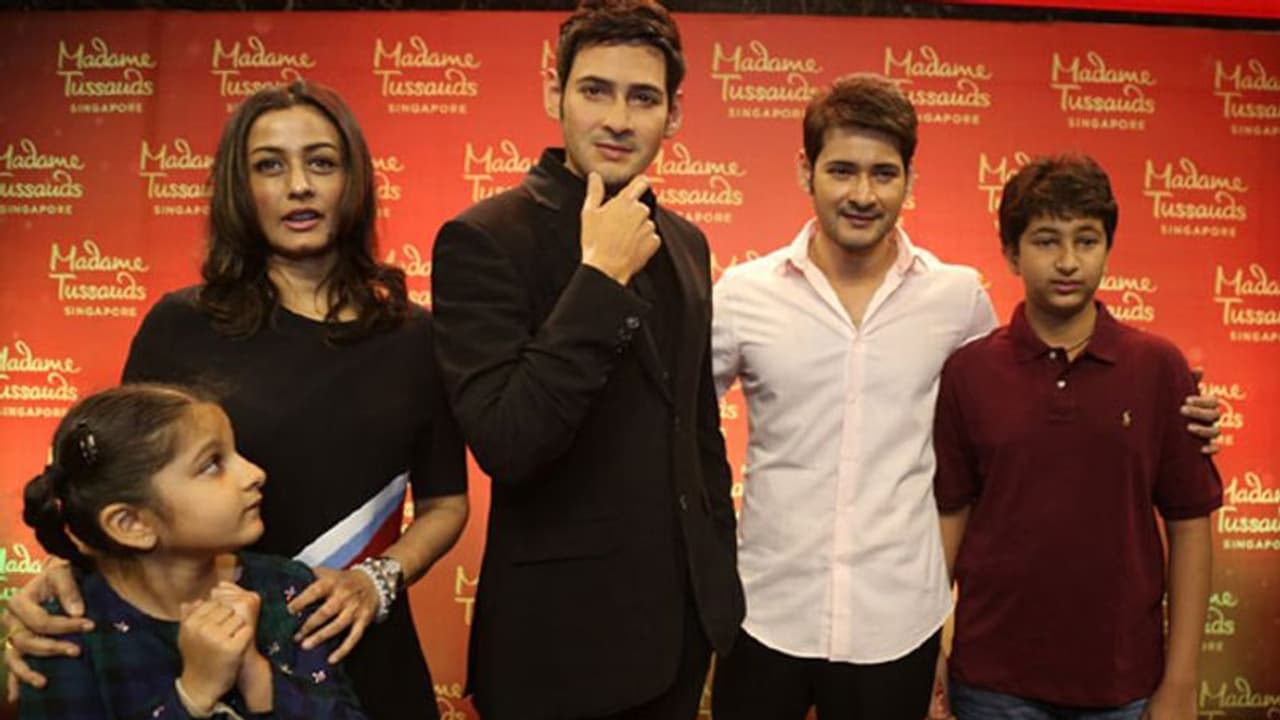 మహేష్ స్టాట్యూ.. సితార రియాక్షన్! మహేష్ స్టాట్యూ.. సితార రియాక్షన్!