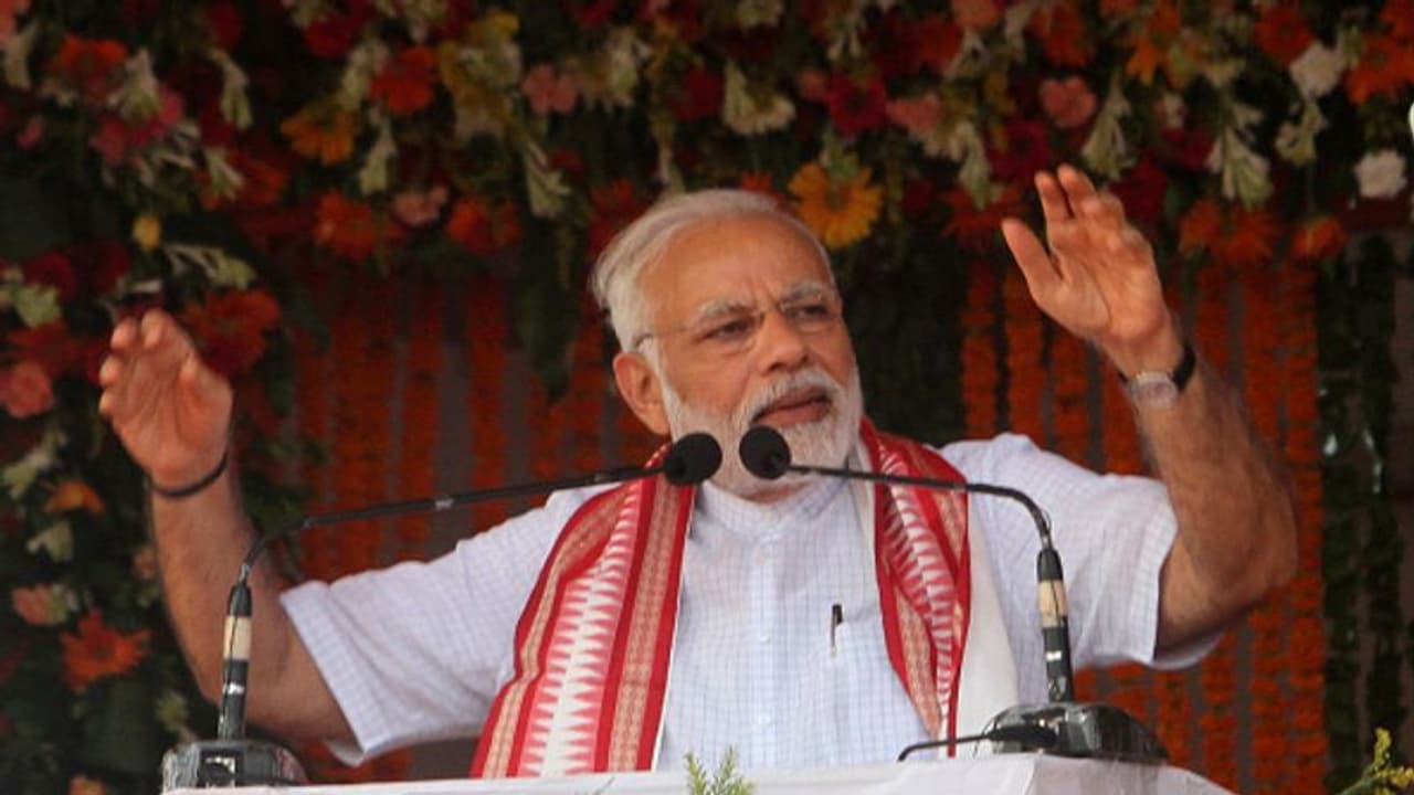 22,000 km, 13 states, 23 rallies while on 9 day Navratra fast: PM Modi stuns at 68 22,000 km, 13 states, 23 rallies while on 9 day Navratra fast: PM Modi stuns at 68