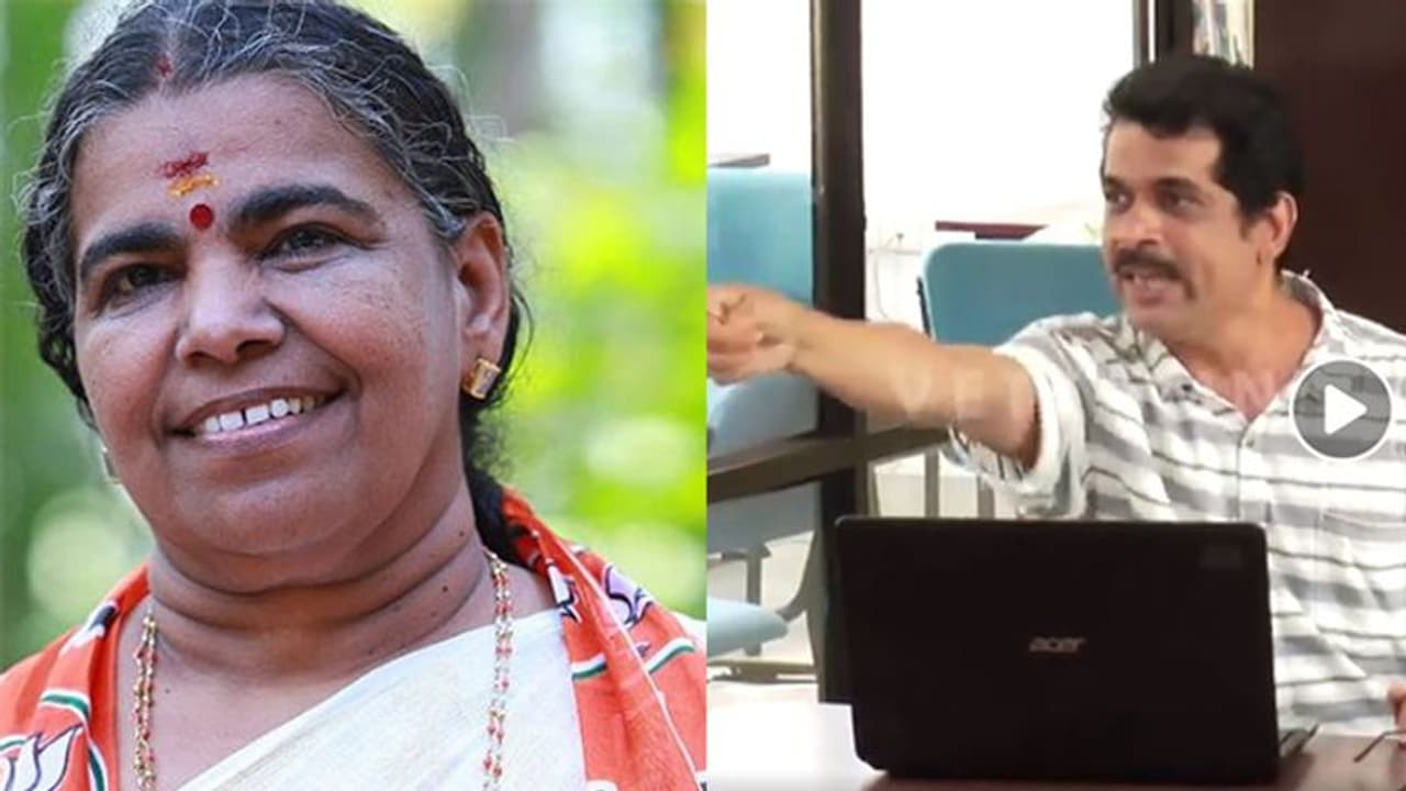 പൊന്നാനി എന്ഡിഎ സ്ഥാനാര്ഥി വിടി രമയെ മലയാളസര്വകലാശാല അധ്യാപകൻ അപമാനിച്ചെന്ന് പരാതി പൊന്നാനി എന്ഡിഎ സ്ഥാനാര്ഥി വിടി രമയെ മലയാളസര്വകലാശാല അധ്യാപകൻ അപമാനിച്ചെന്ന് പരാതി