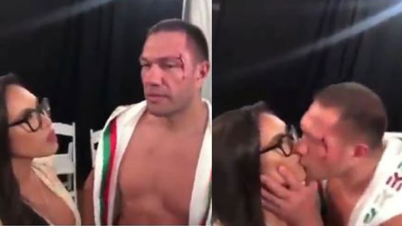 അഭിമുഖമെടുക്കാന്‍ വന്ന റിപ്പോര്‍ട്ടറെ ചുംബിച്ച് ബോക്സിംഗ് താരം; വിവാദം