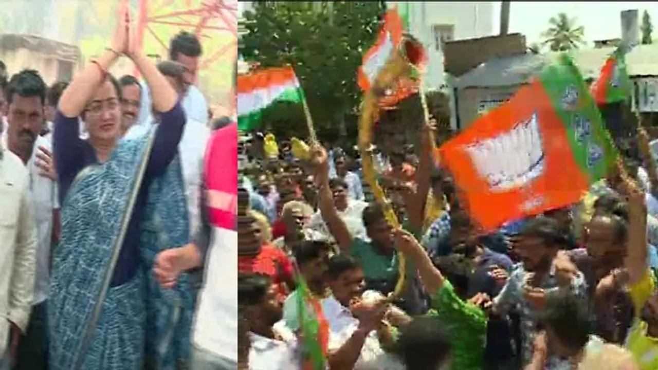 ಮಂಡ್ಯದಲ್ಲಿ ಸುಮಲತಾ ಬೆನ್ನಿಗೆ ನಿಂತ ಬಿಜೆಪಿ ಕಾಂಗ್ರೆಸ್ ಮಂಡ್ಯದಲ್ಲಿ ಸುಮಲತಾ ಬೆನ್ನಿಗೆ ನಿಂತ ಬಿಜೆಪಿ ಕಾಂಗ್ರೆಸ್