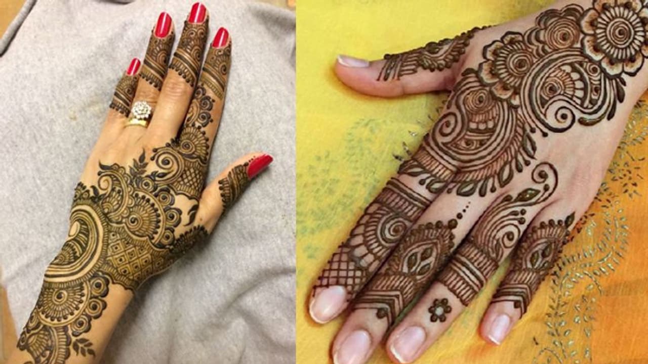 കെെകൾക്ക് അഴകേകാൻ ഇതാ ചില മെഹന്തി ഡിസെെനുകൾ... കെെകൾക്ക് അഴകേകാൻ ഇതാ ചില മെഹന്തി ഡിസെെനുകൾ...