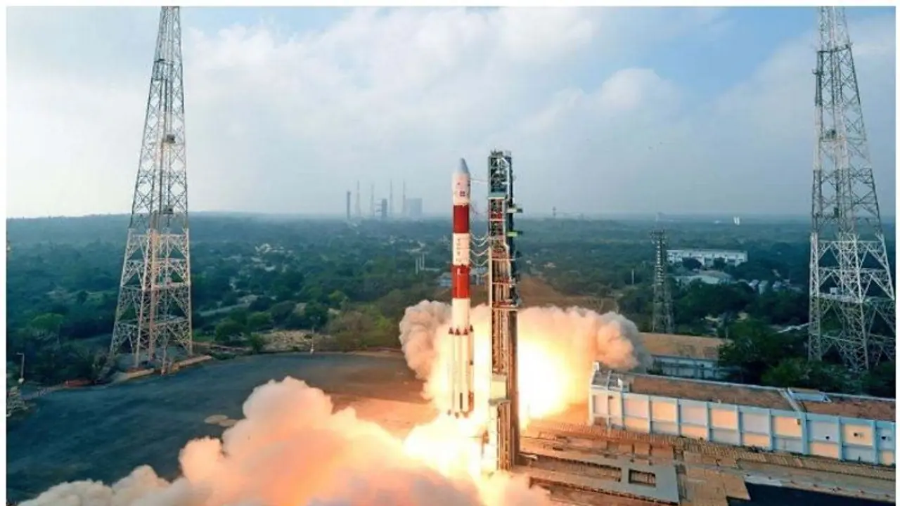 ISRO successfully launches earth observation satellite PSLV RISAT 2B ISRO successfully launches earth observation satellite PSLV RISAT 2B
