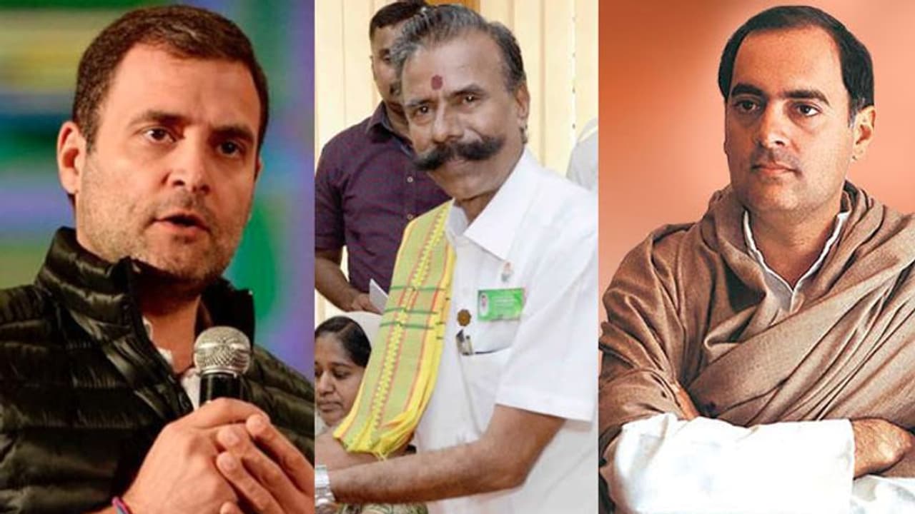 201 ാം പോരാട്ടം; രാജീവ് ഗാന്ധിക്കെതിരെ മത്സരിച്ചിട്ടുള്ള പത്മരാജന് രാഹുല്ഗാന്ധിക്കെതിരെ സ്ഥാനാര്ത്ഥി 201 ാം പോരാട്ടം; രാജീവ് ഗാന്ധിക്കെതിരെ മത്സരിച്ചിട്ടുള്ള പത്മരാജന് രാഹുല്ഗാന്ധിക്കെതിരെ സ്ഥാനാര്ത്ഥി