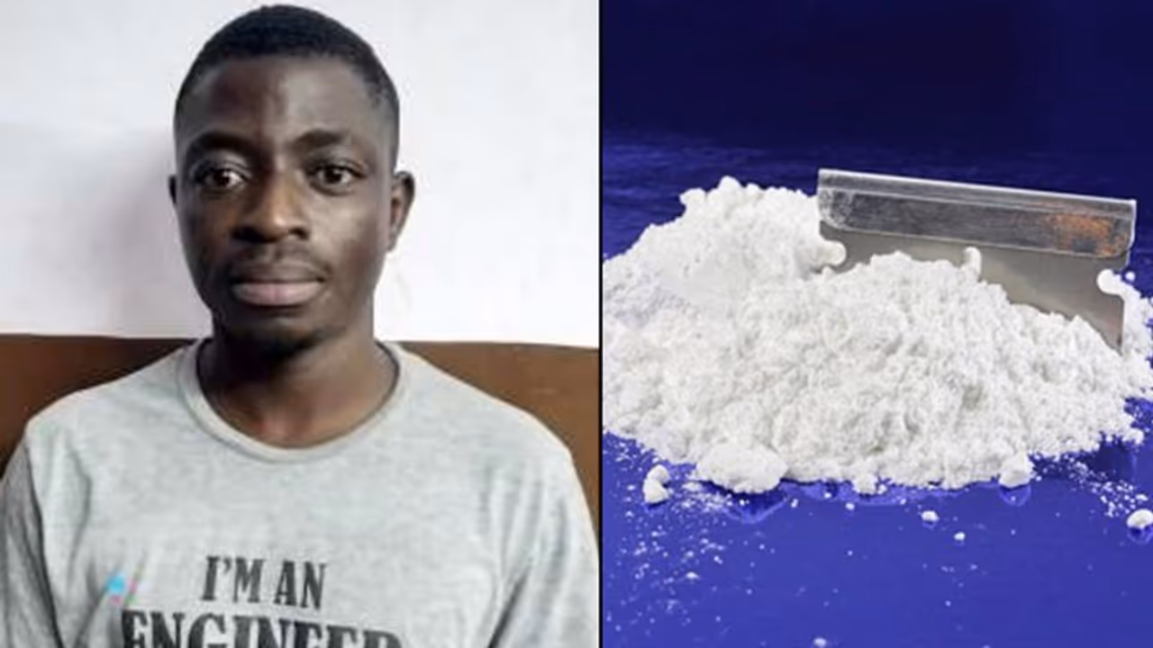 Nigerian arrested by Bengaluru Police, 55 grams MDMA worth Rs 4.5 lakh seized Nigerian arrested by Bengaluru Police, 55 grams MDMA worth Rs 4.5 lakh seized