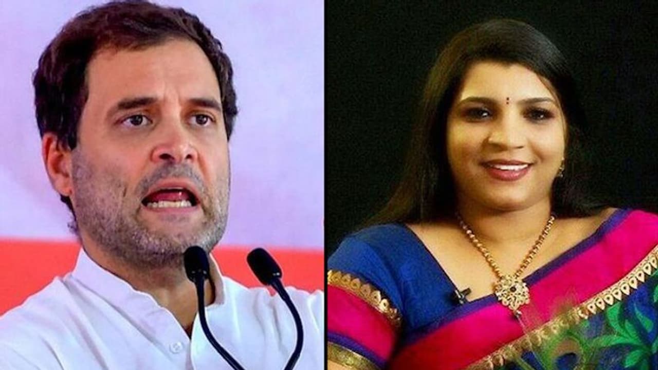 Solar scam accused Saritha Nair choose to step into Wayanad to battle against Rahul Gandhi