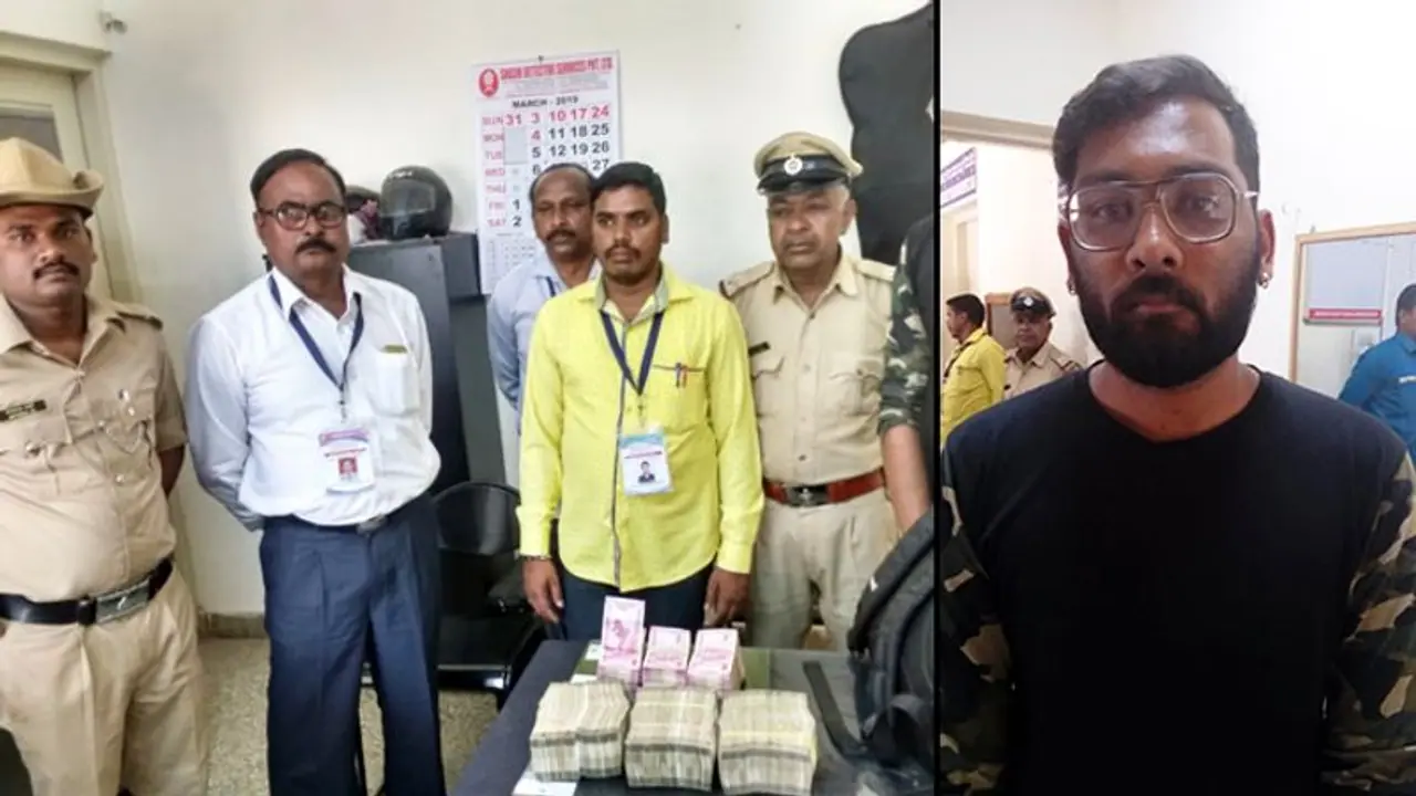 Election 2019: Rs 45 lakh unaccounted cash seized from Bengaluru bike rider Election 2019: Rs 45 lakh unaccounted cash seized from Bengaluru bike rider