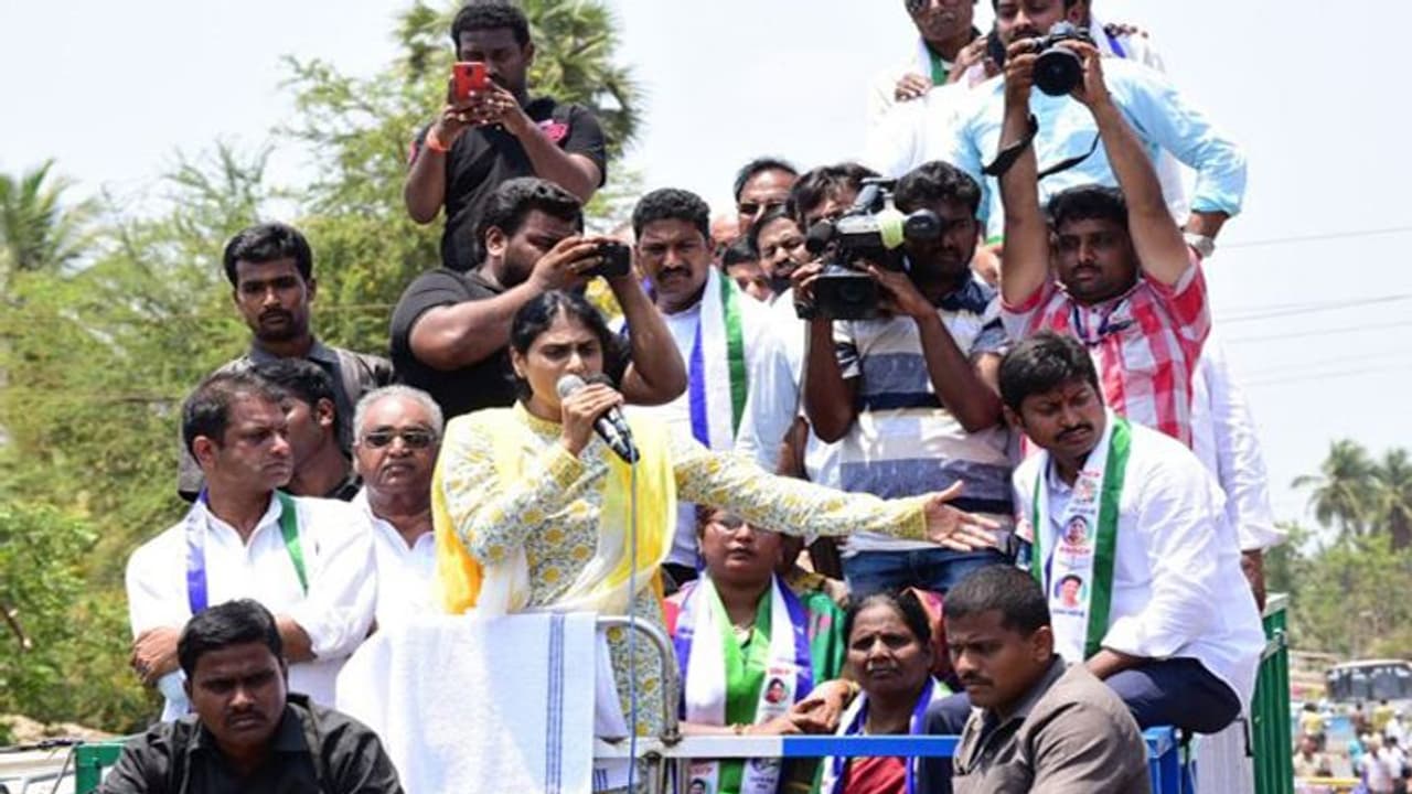 ఆయన నిజాలు మాట్లాడకూడదు, ఒక శాపం ఉంది: బాబుపై షర్మిల సెటైర్లు ఆయన నిజాలు మాట్లాడకూడదు, ఒక శాపం ఉంది: బాబుపై షర్మిల సెటైర్లు