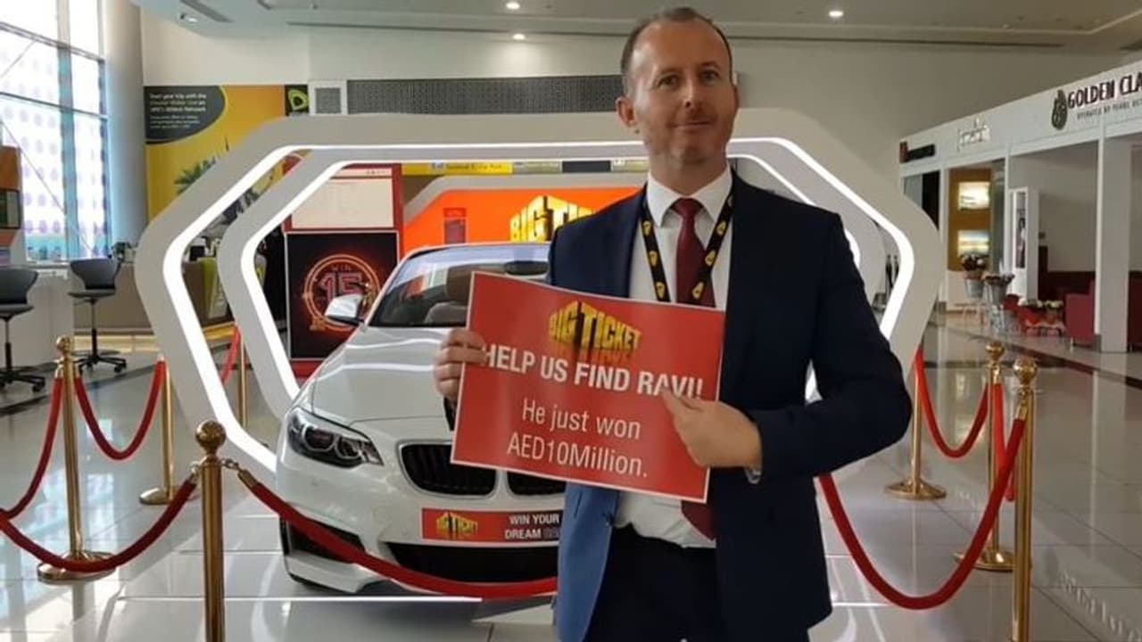 ഒറ്റ ദിവസം കൊണ്ട് കോടീശ്വരനായ ആ ഇന്ത്യക്കാരനെ ഒടുവില് കണ്ടെത്തിയെന്ന് അബുദാബി ബിഗ് ടിക്കറ്റ് ഒറ്റ ദിവസം കൊണ്ട് കോടീശ്വരനായ ആ ഇന്ത്യക്കാരനെ ഒടുവില് കണ്ടെത്തിയെന്ന് അബുദാബി ബിഗ് ടിക്കറ്റ്