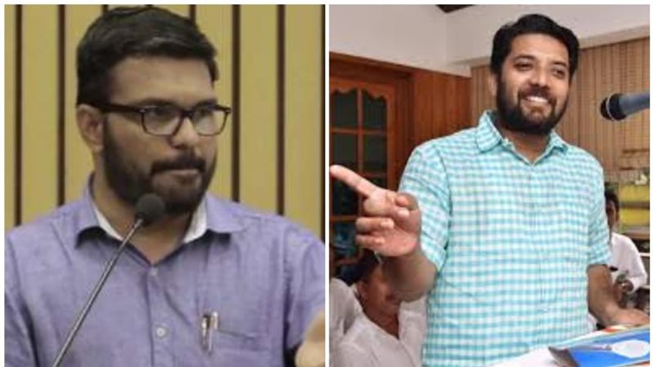 'വെള്ള ഖദറും വെളുക്കെ ചിരിയുമായി വരുന്നവരുടെ ഇരട്ടമുഖം'; പ്രതിപക്ഷത്തെ കന്നാക്രമിച്ച് എം ബി രാജേഷ് 'വെള്ള ഖദറും വെളുക്കെ ചിരിയുമായി വരുന്നവരുടെ ഇരട്ടമുഖം'; പ്രതിപക്ഷത്തെ കന്നാക്രമിച്ച് എം ബി രാജേഷ്