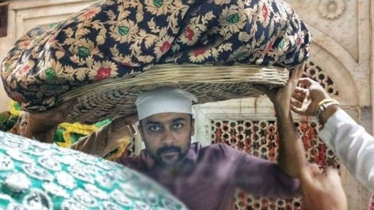 நடிகர் சூர்யா அஜ்மீர் தர்காவில் வழிபாடு! நடிகர் சூர்யா அஜ்மீர் தர்காவில் வழிபாடு!