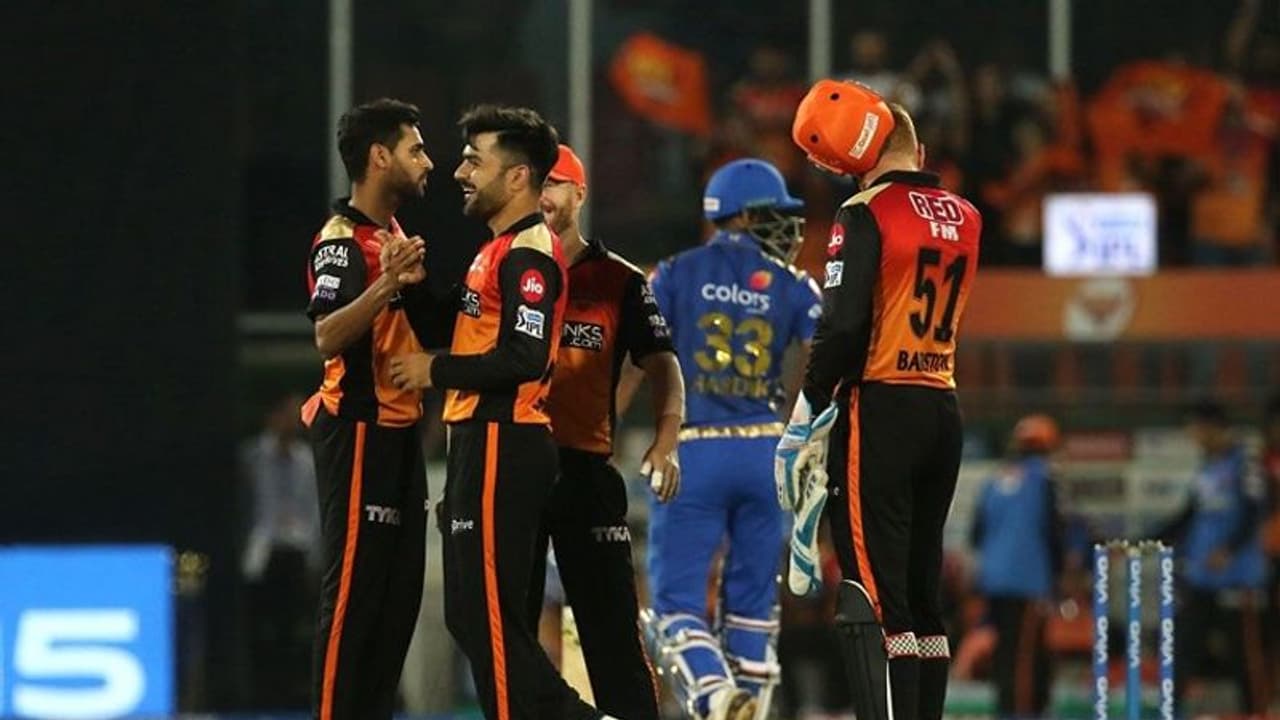 IPL 2019: SRHಗೆ ಸುಲಭ ಟಾರ್ಗೆಟ್ ನೀಡಿದ ಮುಂಬೈ! IPL 2019: SRHಗೆ ಸುಲಭ ಟಾರ್ಗೆಟ್ ನೀಡಿದ ಮುಂಬೈ!