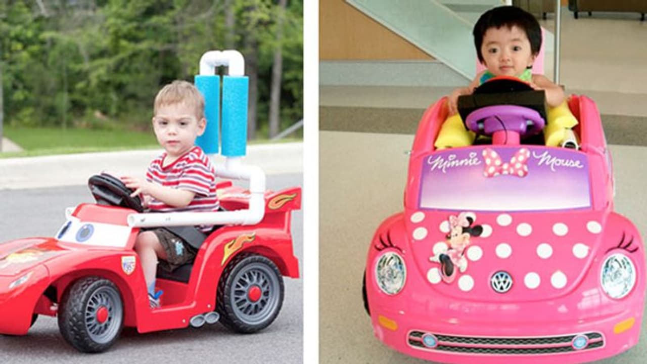 'ഗോ ബേബി ഗോ' ടോയ് കാറുകളില് ചില്ലറ മോഡിഫിക്കേഷന്, ഈ കുഞ്ഞുങ്ങള്ക്ക് ഇനി ഇഷ്ടം പോലെ സഞ്ചരിക്കാം.. 'ഗോ ബേബി ഗോ' ടോയ് കാറുകളില് ചില്ലറ മോഡിഫിക്കേഷന്, ഈ കുഞ്ഞുങ്ങള്ക്ക് ഇനി ഇഷ്ടം പോലെ സഞ്ചരിക്കാം..