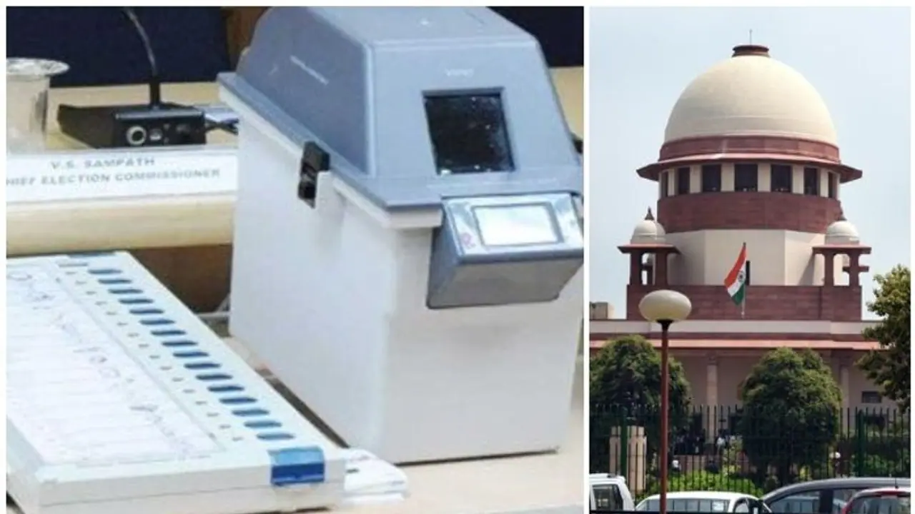 ईवीएम-वीवीपैट मामले में विपक्षी दलों को सुप्रीम कोर्ट  से झटका, 50 नहीं 5 की पर्चियों का होगा मिलान