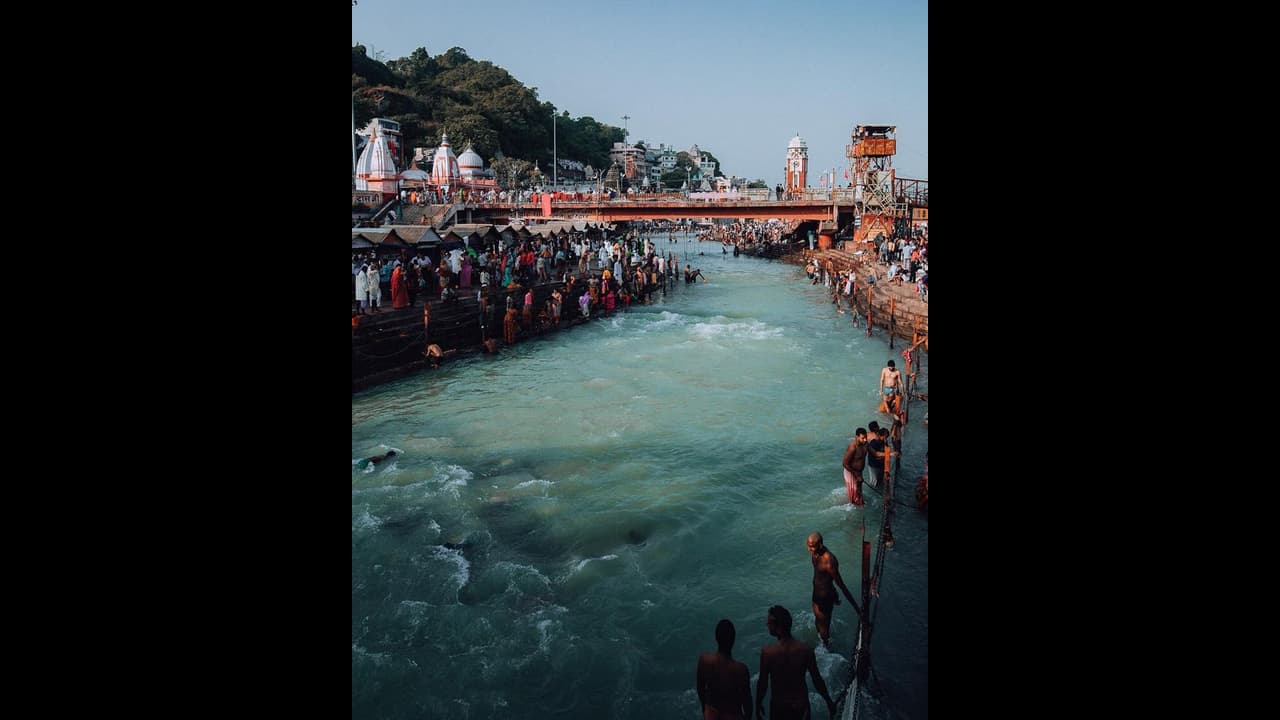 প্রবল বর্ষণের জের, ফুলে ফেঁপে উঠেছে হরিদ্বারের গঙ্গা, জলমগ্ন একাধিক গ্রাম