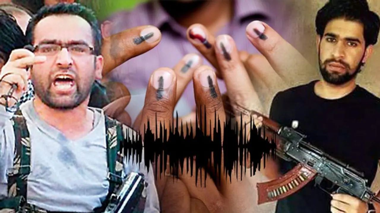 जम्मू कश्मीर में आतंकी कमांडरों ने मतदान करने पर गोली मारने की धमकी दी