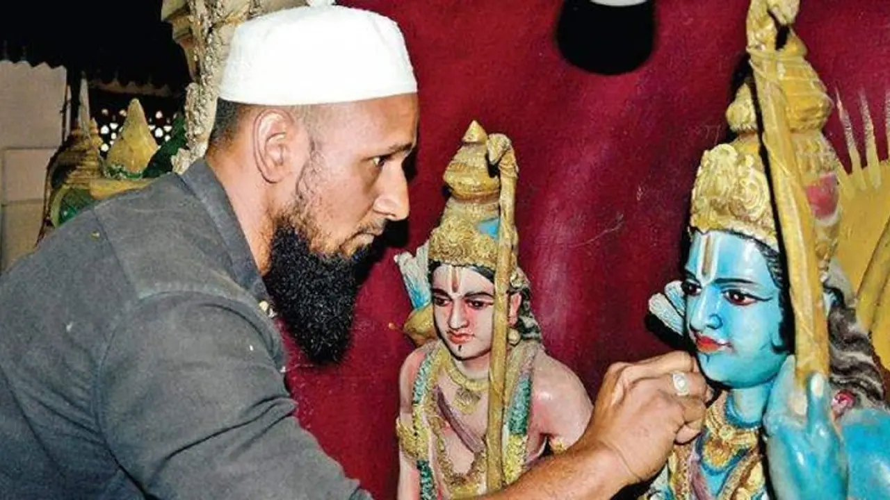 Bengaluru based Saddam Hussein keeps Ram temple clean ahead of Ram Navami