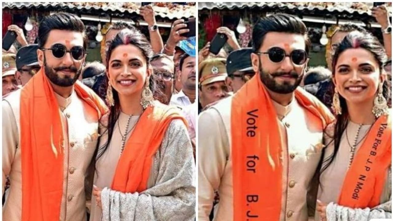 ബിജെപിക്കു വേണ്ടി റണ്‍വീറും ദീപികയും പ്രചാരണത്തിനിറങ്ങിയോ? പിന്നിലെ സത്യാവസ്ഥ ഇതാണ്