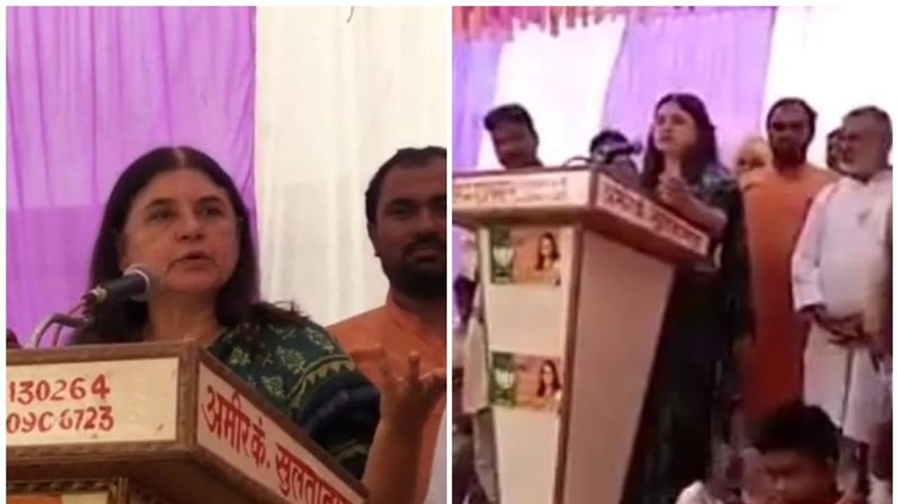 ನನಗೆ ಮತ ಹಾಕದಿದ್ರೆ ಕೆಲಸ ಕೇಳಿ ಬರಬೇಡಿ: ಮುಸ್ಲಿಮರಿಗೆ ಮನೇಕಾ ಗಾಂಧಿ ಎಚ್ಚರಿಕೆ ನನಗೆ ಮತ ಹಾಕದಿದ್ರೆ ಕೆಲಸ ಕೇಳಿ ಬರಬೇಡಿ: ಮುಸ್ಲಿಮರಿಗೆ ಮನೇಕಾ ಗಾಂಧಿ ಎಚ್ಚರಿಕೆ