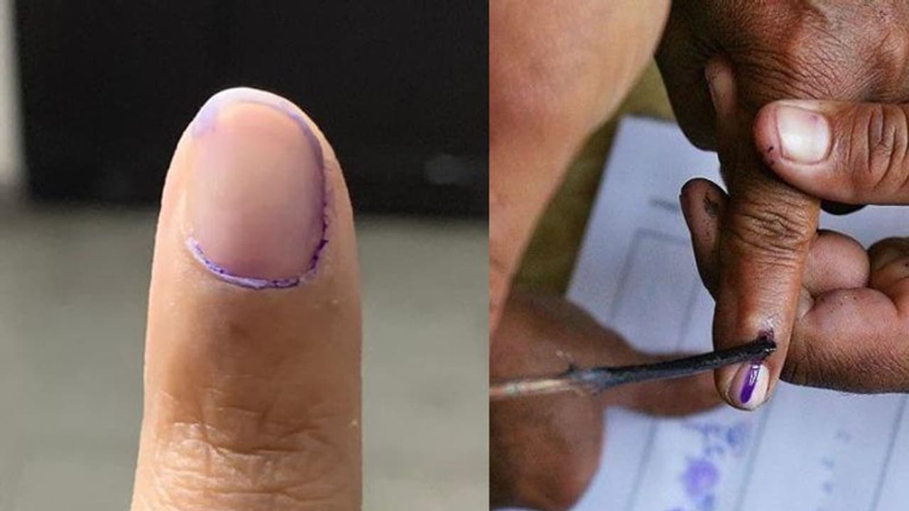 ಕೈ ಬೆರಳಿಗೆ ಹಚ್ಚುವ ಶಾಯಿ ಅರ್ಧ ಗಂಟೆ ವೇಳೆಗೇ ಮಾಯ! ಕೈ ಬೆರಳಿಗೆ ಹಚ್ಚುವ ಶಾಯಿ ಅರ್ಧ ಗಂಟೆ ವೇಳೆಗೇ ಮಾಯ!