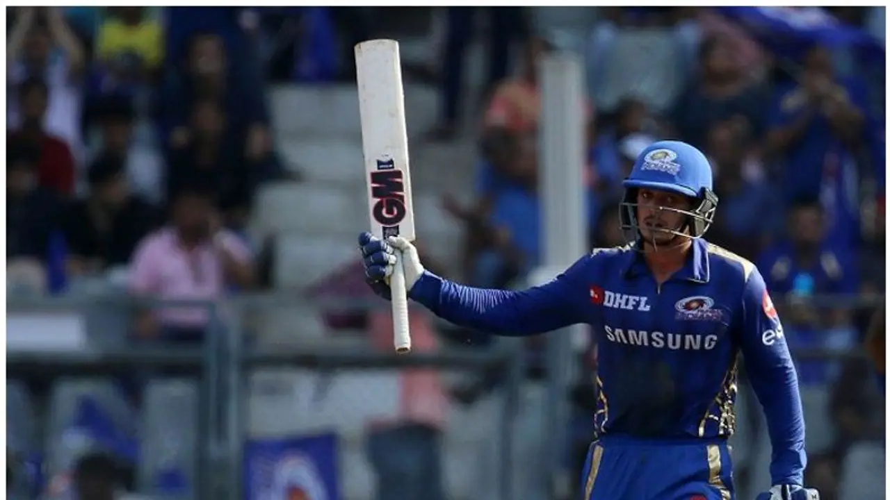 ಡಿಕಾಕ್ ದಿಟ್ಟ ಆಟ; ರಾಜಸ್ಥಾನಕ್ಕೆ ಸವಾಲಿನ ಗುರಿ ಡಿಕಾಕ್ ದಿಟ್ಟ ಆಟ; ರಾಜಸ್ಥಾನಕ್ಕೆ ಸವಾಲಿನ ಗುರಿ