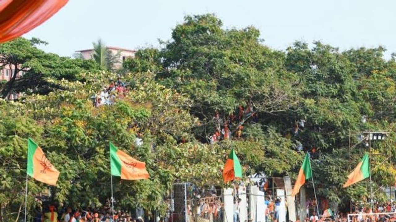Prime Minister Narendra Modi's rally in south Bengaluru saw a lot of high attendance.