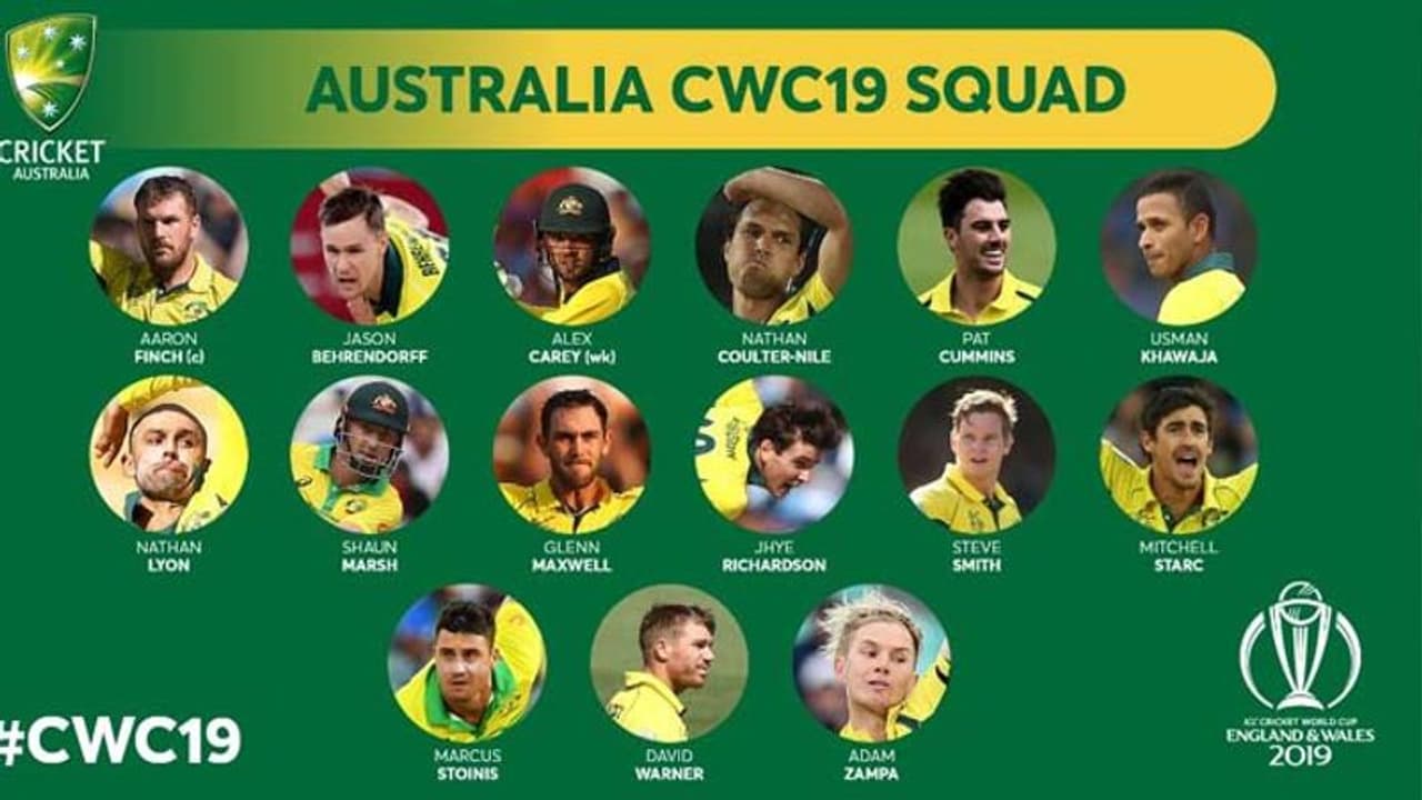 తిరిగి జట్టులోకి స్టీవ్స్మిత్, డేవిడ్ వార్నర్.. ప్రపంచకప్కు ఆసీస్ జట్టు ఇదే..!! తిరిగి జట్టులోకి స్టీవ్స్మిత్, డేవిడ్ వార్నర్.. ప్రపంచకప్కు ఆసీస్ జట్టు ఇదే..!!