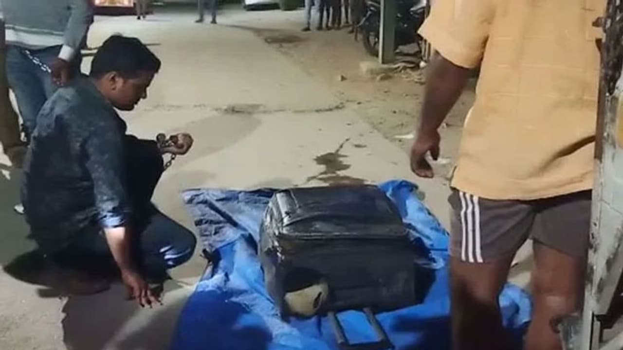 సూట్ కేసులో నవ వధువు మృతదేహం సూట్ కేసులో నవ వధువు మృతదేహం