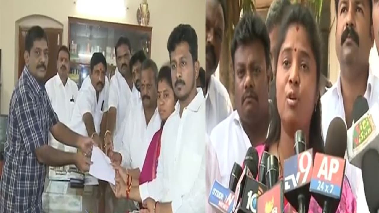 దాడితో ఏడ్చేసిన వైసీపీ మహిళా ఎమ్మెల్యే: విచారణ అధికారిపై డిఐజీకి ఫిర్యాదు దాడితో ఏడ్చేసిన వైసీపీ మహిళా ఎమ్మెల్యే: విచారణ అధికారిపై డిఐజీకి ఫిర్యాదు