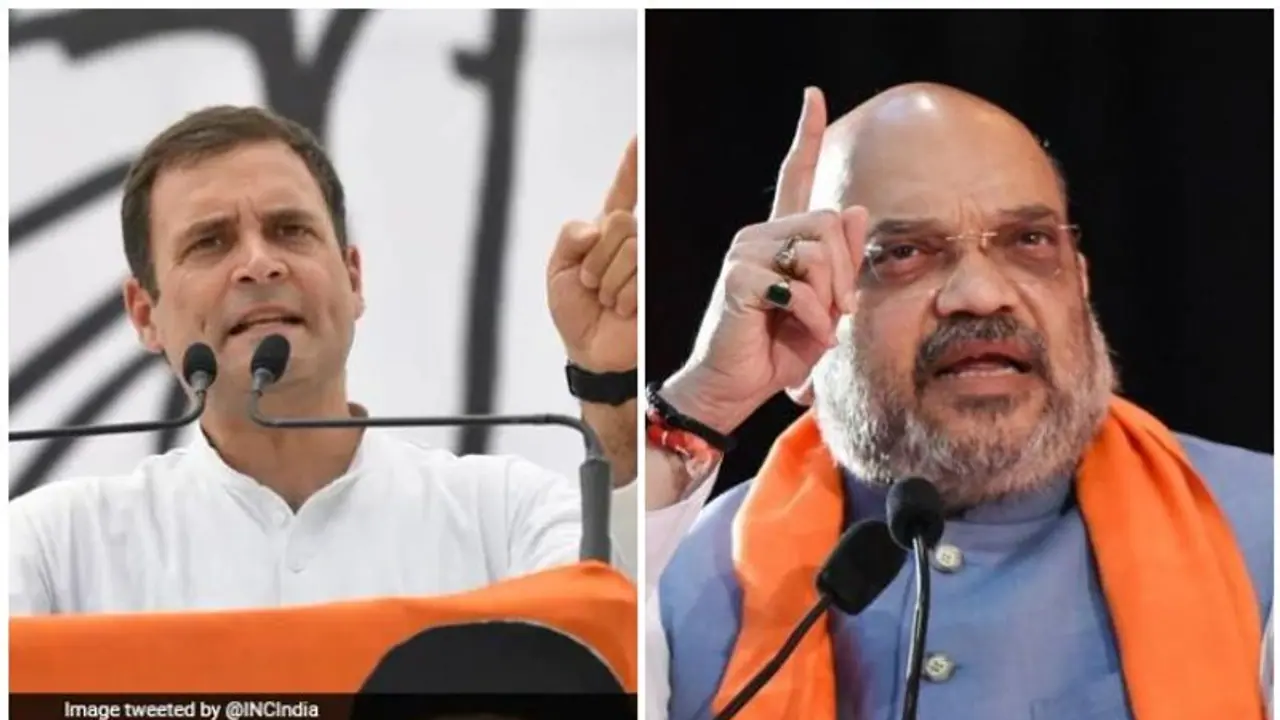 Amit Shah trends #StealLikeRaga on Twitter to question Rahul Gandhi’s ‘properties abroad’