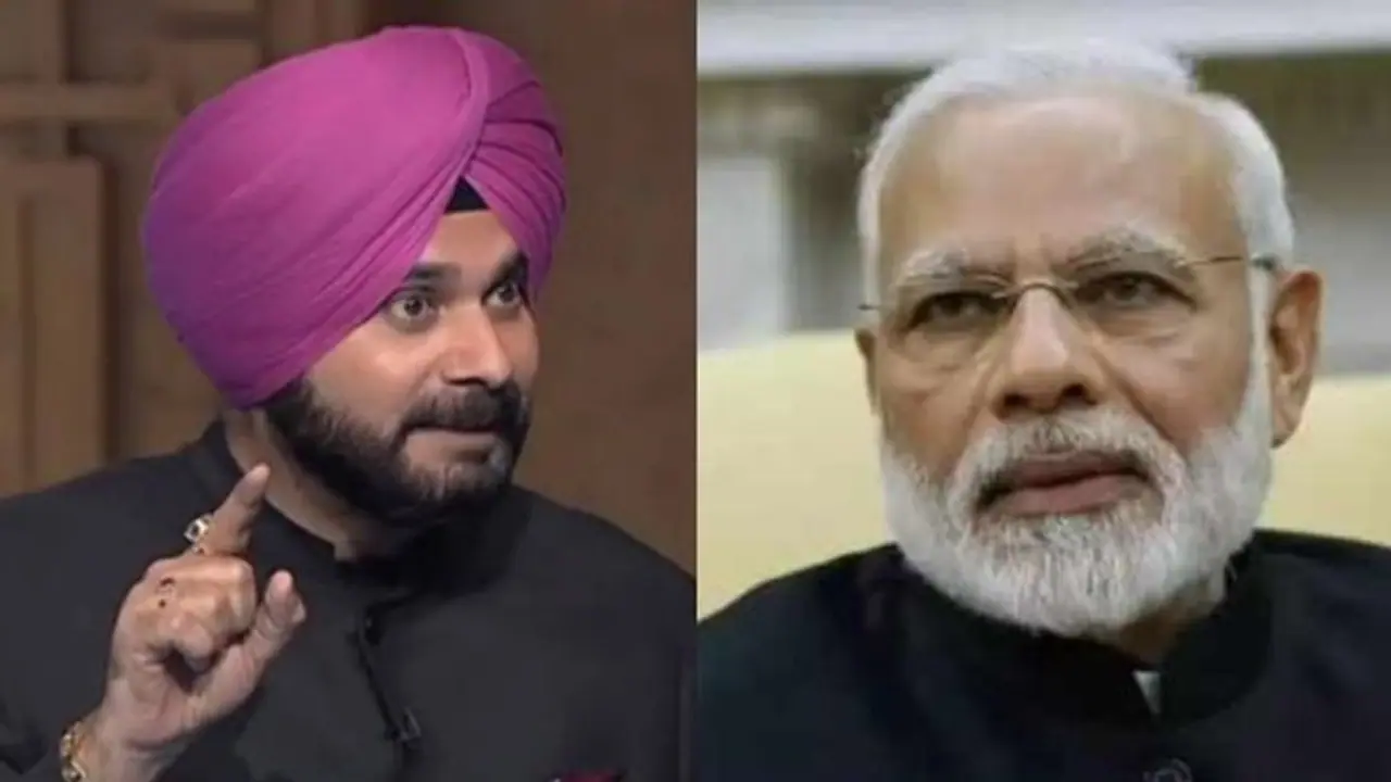 सिद्धू फिर घिरे विवाद में, पीएम मोदी को  लेकर दिया मणिशंकर अय्यर जैसा बयान