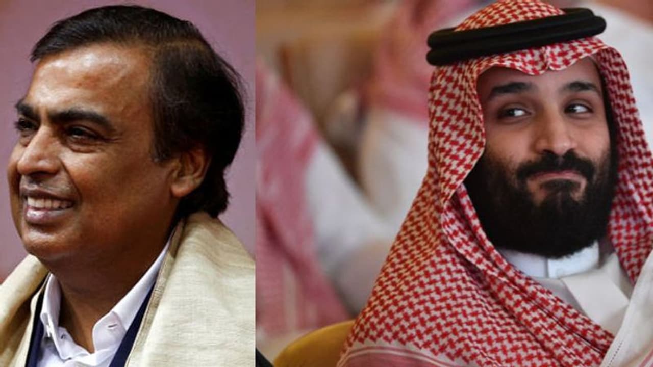 സൗദി അരാംകോ റിലയന്സ് ചര്ച്ച മുന്നേറുന്നു: തന്ത്രപരമായ സഹകരണം ഉണ്ടായേക്കും സൗദി അരാംകോ റിലയന്സ് ചര്ച്ച മുന്നേറുന്നു: തന്ത്രപരമായ സഹകരണം ഉണ്ടായേക്കും