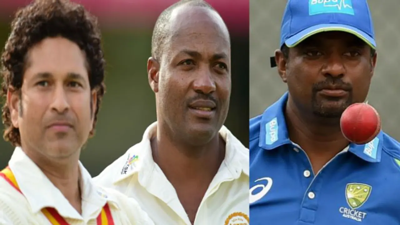 sachin lara muralitharan