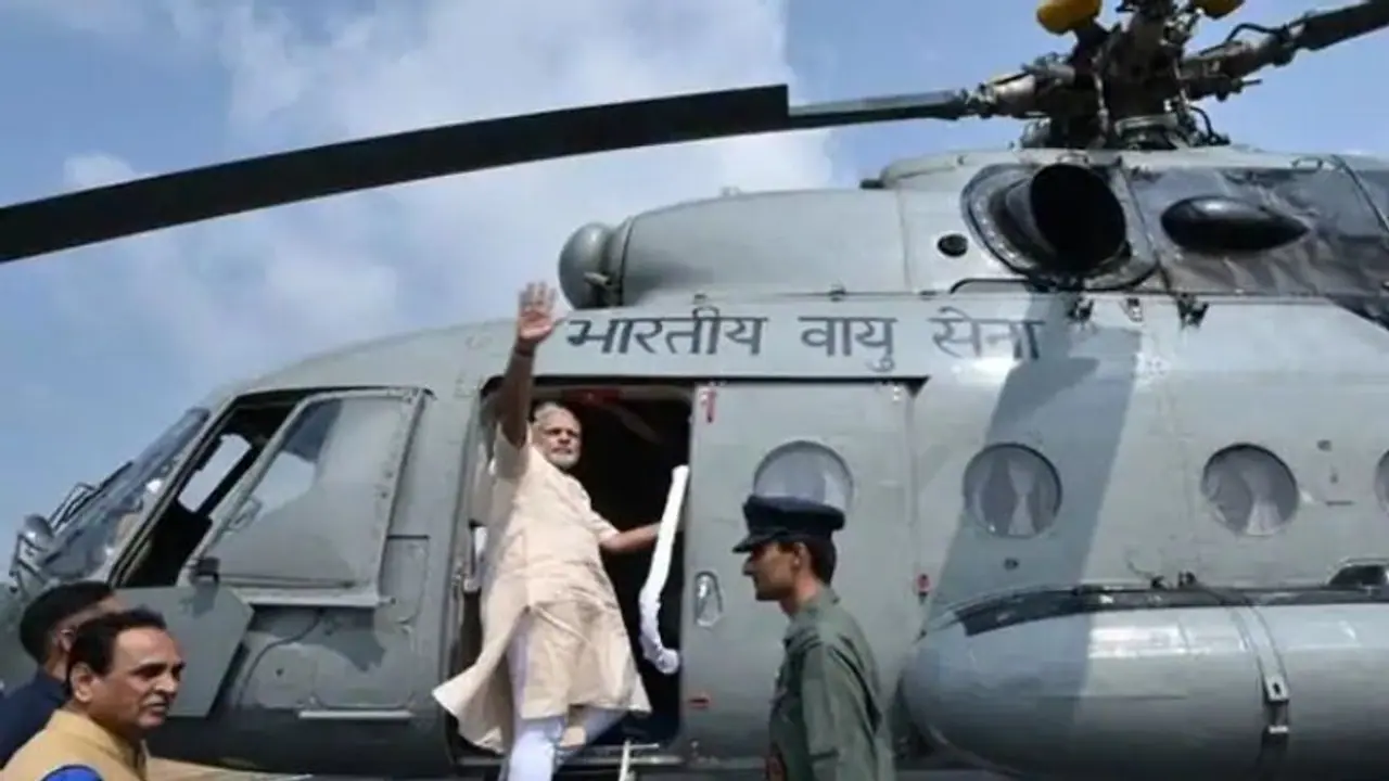 మోడీ హెలికాఫ్టర్ తనిఖీ: ఎన్నికల పరిశీలకుడు సస్పెన్షన్ మోడీ హెలికాఫ్టర్ తనిఖీ: ఎన్నికల పరిశీలకుడు సస్పెన్షన్