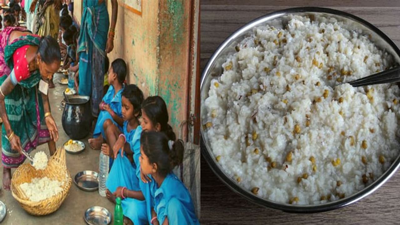 നല്ല കഞ്ഞീം പയറും... നമ്മളിൽ പലരെയും സ്കൂളിൽ പോവാൻ പ്രേരിപ്പിച്ചിരുന്ന 'ഉച്ചക്കഞ്ഞി'യുടെ തുടക്കം ഇങ്ങനെയാണ്.. നല്ല കഞ്ഞീം പയറും... നമ്മളിൽ പലരെയും സ്കൂളിൽ പോവാൻ പ്രേരിപ്പിച്ചിരുന്ന 'ഉച്ചക്കഞ്ഞി'യുടെ തുടക്കം ഇങ്ങനെയാണ്..